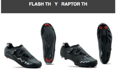 Northwave Flash TH y Raptor TH