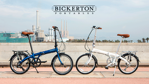 Bicis plegables Bickerton, prácticas y con estilo