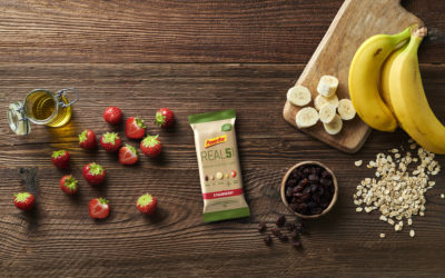 Nuevas barritas PowerBar: REAL5 VEGAN ENERGY BAR