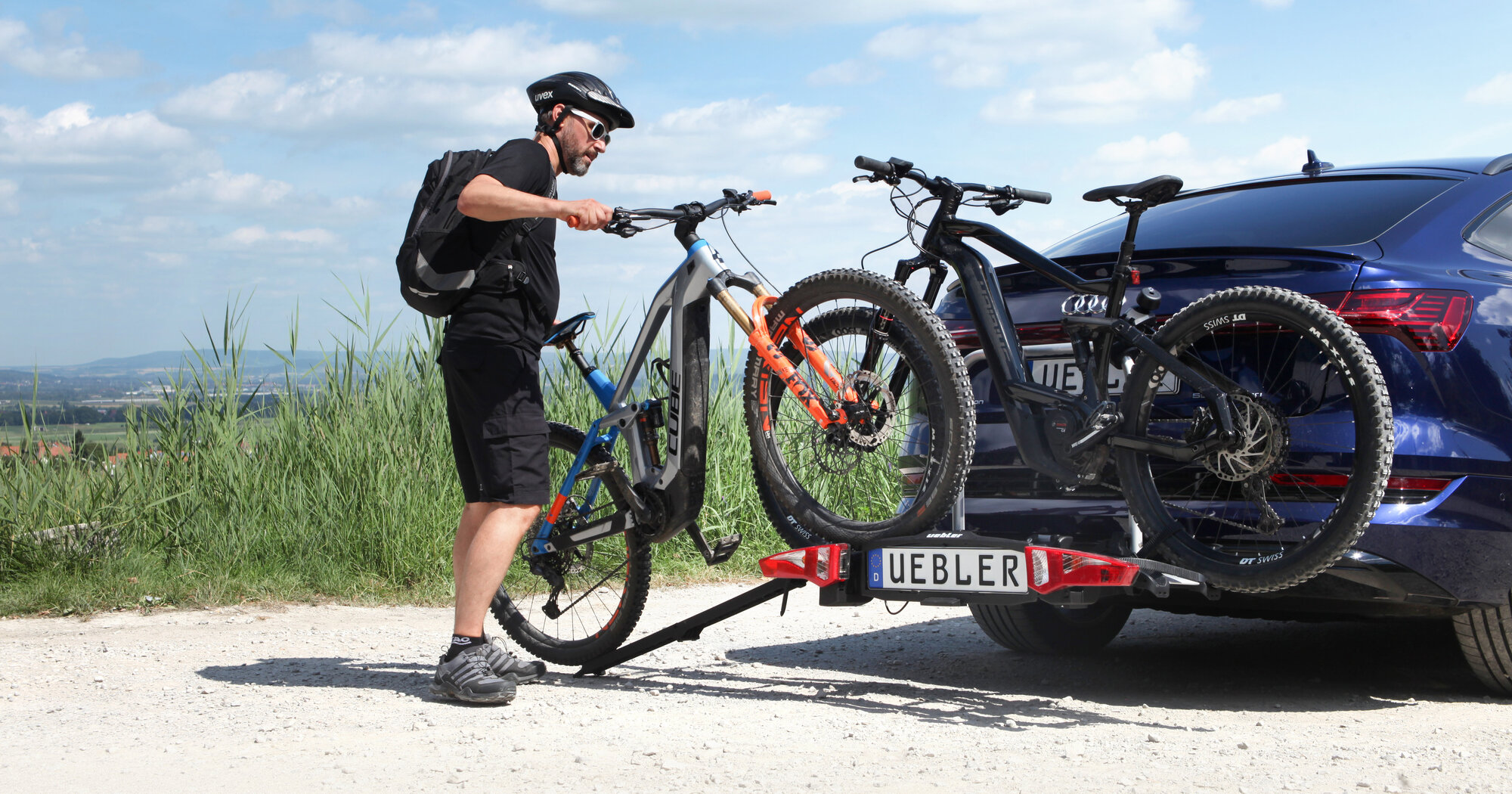 Llévate la bici donde quieras: Uebler y TreeFrog, dos formas inteligentes de transportar tu bicicleta