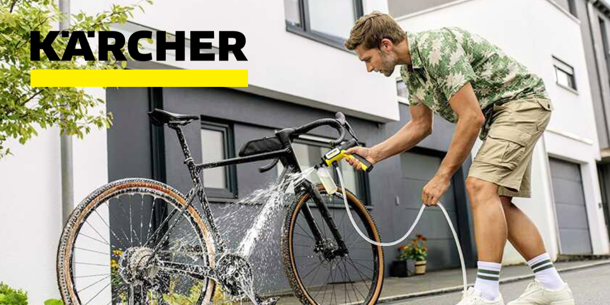 Conoce los productos Kärcher para el mantenimiento de bicicletas